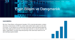 Desktop Screenshot of erginbilisim.com